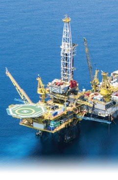 Offshore oil and gas platform